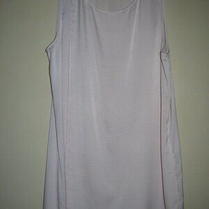 NEW SUPER SWEET LIGHT PINK - FEELS LIKE SILK DRESS - XLL